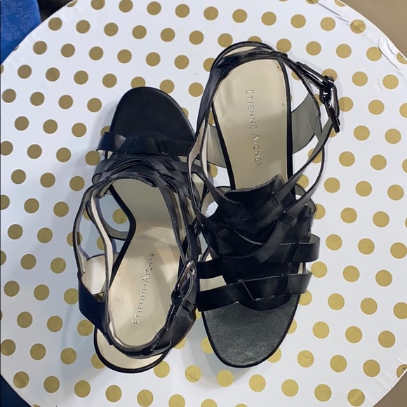 Brand New Etienne Aigner black heels! - Picture 3 of 14